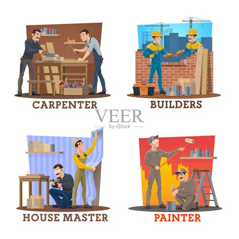 木匠工和油漆工