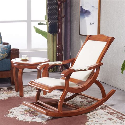 木质摇椅休闲椅