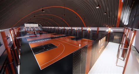 未来交互式篮球馆