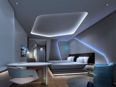 未来科技风格酒店设计理念