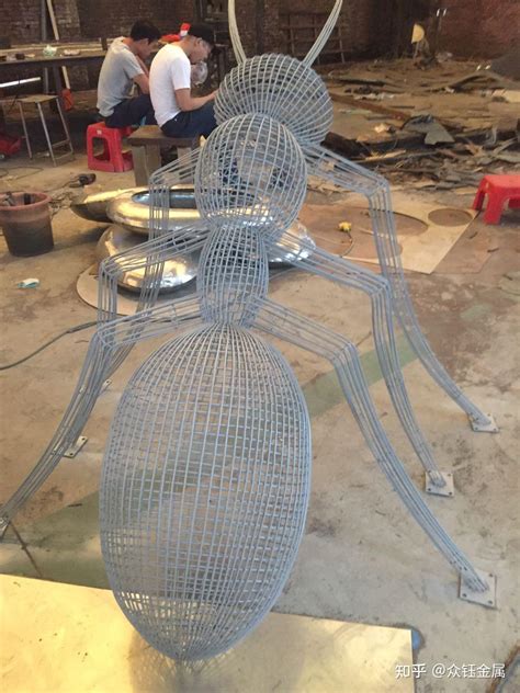 杭州不锈钢蚂蚁雕塑制作加工