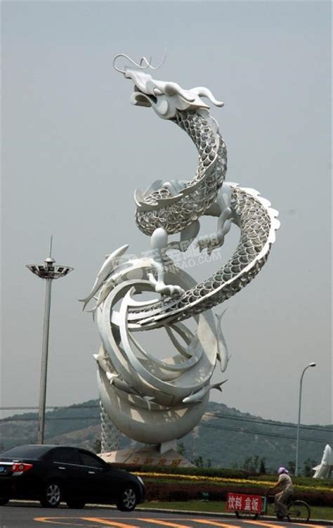 杭州不锈钢龙雕塑定做