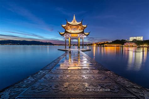 杭州西湖的手机照片