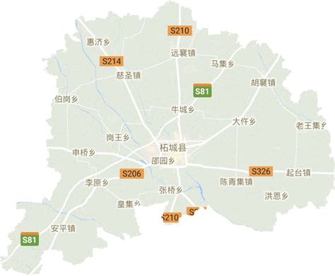 柘城县安平镇地图