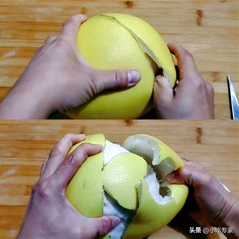 柚子怎么切剥完整