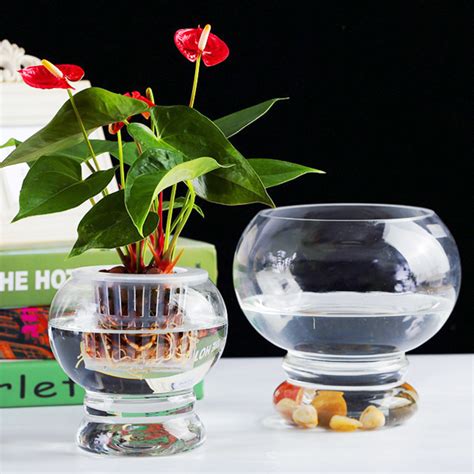 树脂玻璃花盆图片