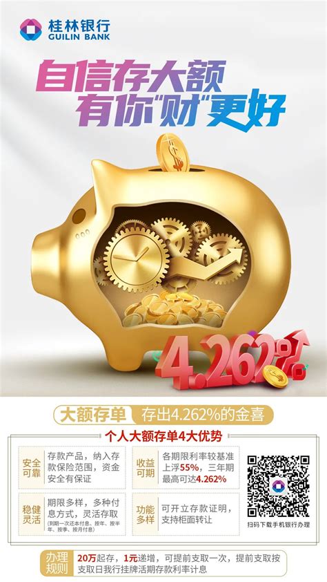 桂林银行大额存单最新利率