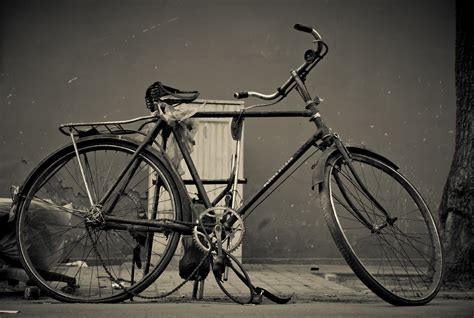 梦到旧自行车
