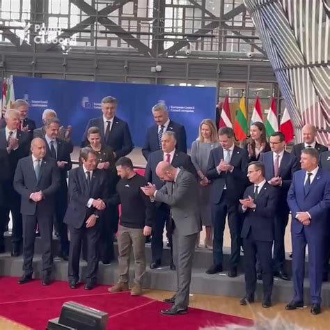 欧盟领导人抵达会场