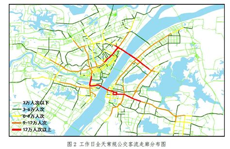 武汉市公交车线路分布
