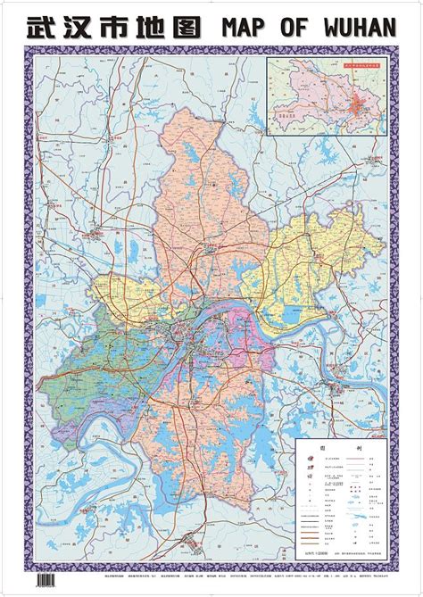 武汉市地图高清版2018
