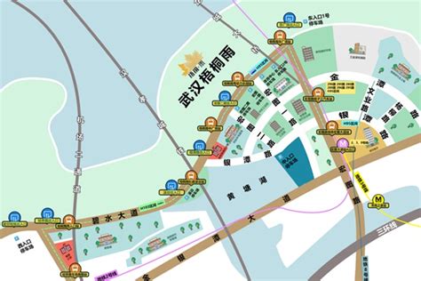 武汉梧桐雨导览图