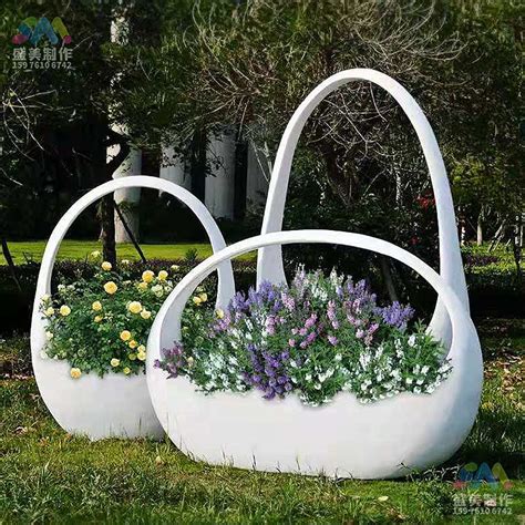 武汉玻璃钢雕塑花盆模型