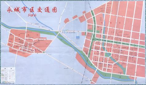 永城市区地图高清版
