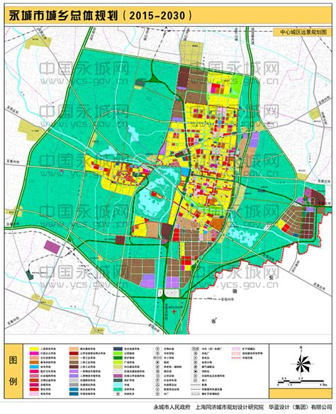 永城市新城区规划图