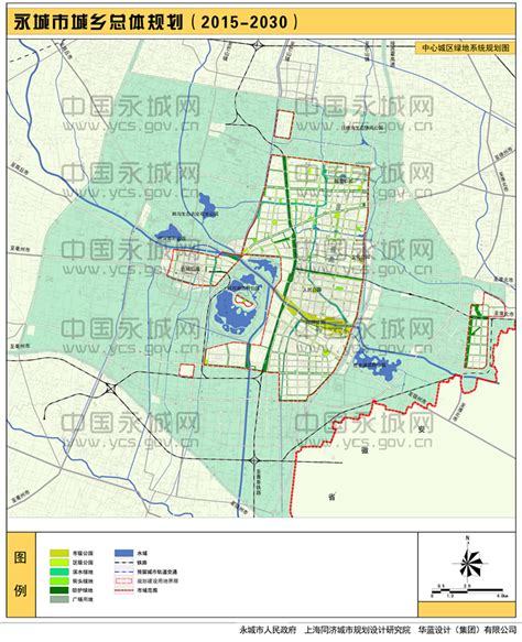 永城最新街道地图