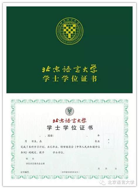 汉语留学生毕业证
