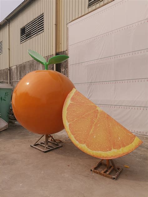 江苏玻璃钢橘子雕塑厂家