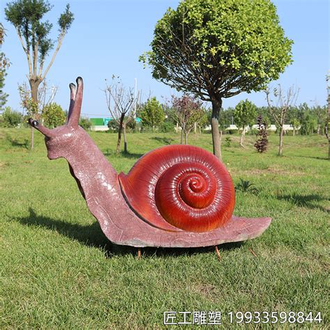 江苏玻璃钢蜗牛雕塑设计