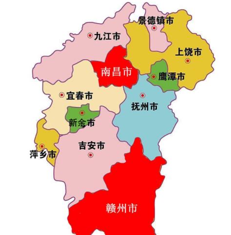 江西省有哪些市