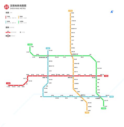 沈阳9号线详细地铁图