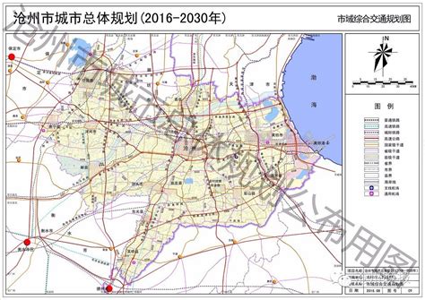 沧州高铁周围村地图