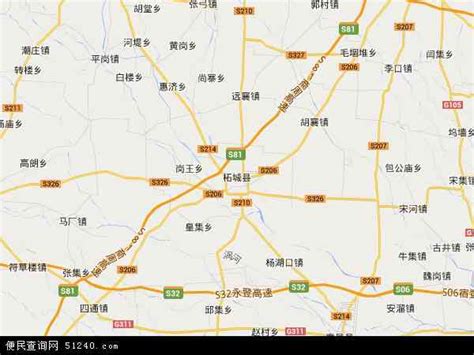 河南柘城县地图