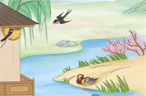 泥融飞燕子沙暖睡鸳鸯的解释是