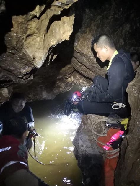 泰国洞穴营救现场