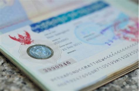 泰国签证资料