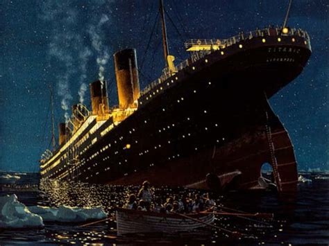 泰坦尼克号沉船之谜