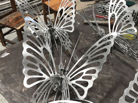 泰州蝴蝶不锈钢雕塑