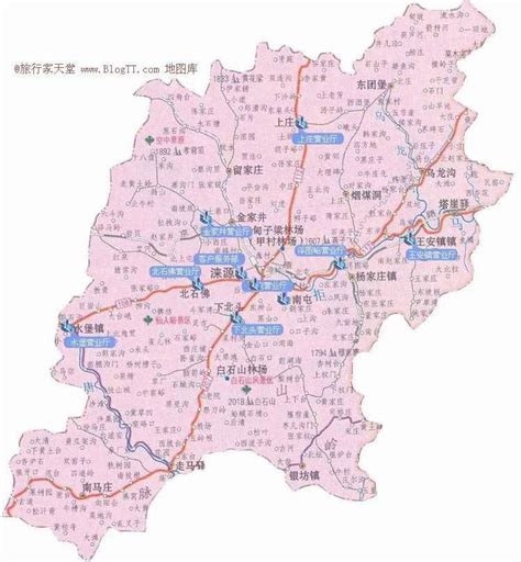 涞源县地图