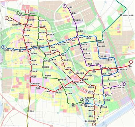 淮安地铁最新规划图