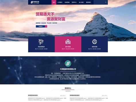 淮安贸易网站建设模式