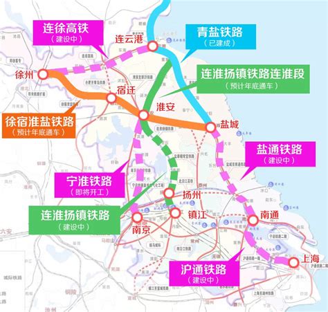 淮安高铁站最新路线图