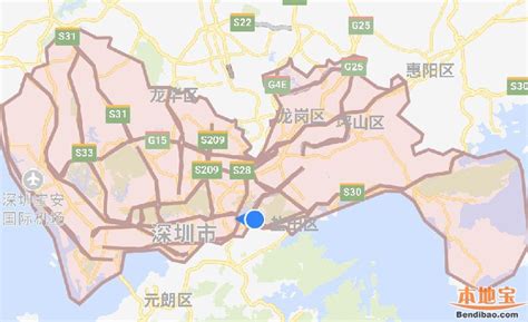 深圳不限行路段地图