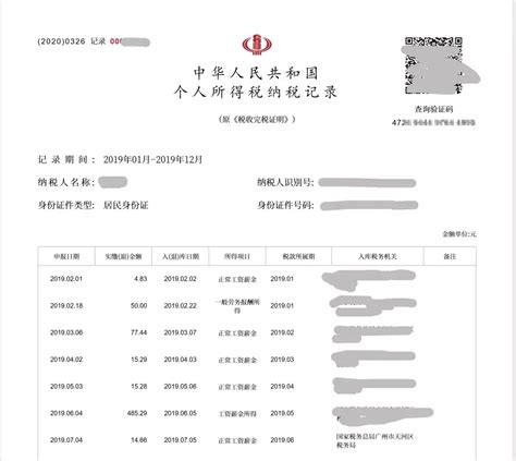 深圳个人纳税证明从网上怎么开具