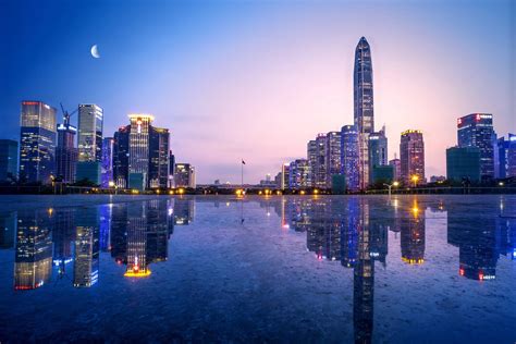 深圳的夜景图片实拍