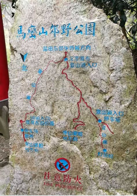 深圳马峦山徒步最佳路线图