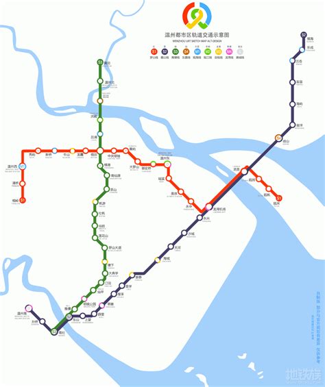 温州地铁m1线路图
