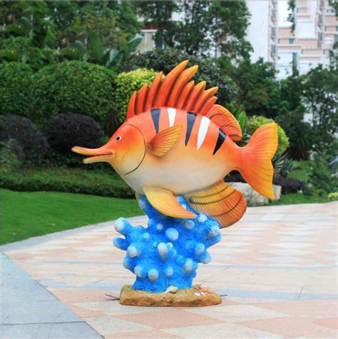 湛江玻璃钢鱼雕塑