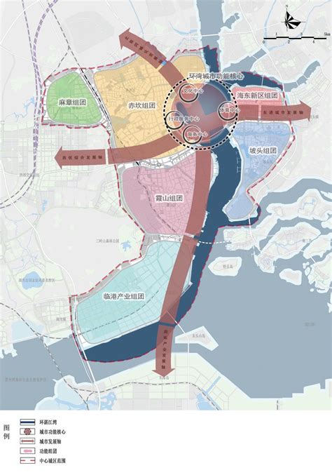 湛江西城新区规划图