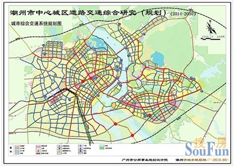 潮州中心城区道路系统规划