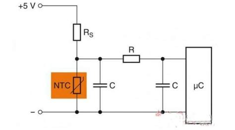 热敏电阻传感器测量电路