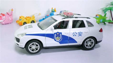 玩具警车儿童动画视频
