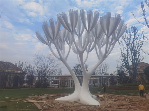 玻璃钢树木雕塑