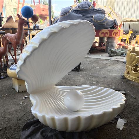 珠海玻璃钢海螺雕塑