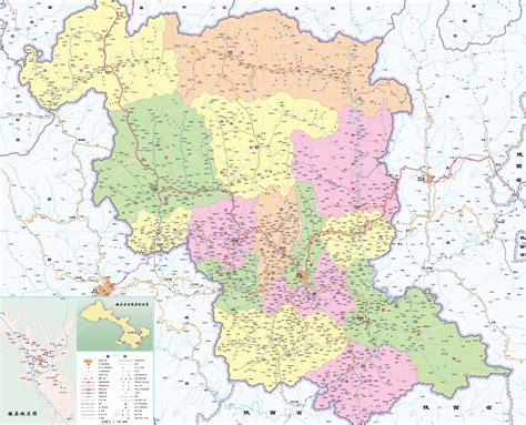 甘肃省市徽县地图全图