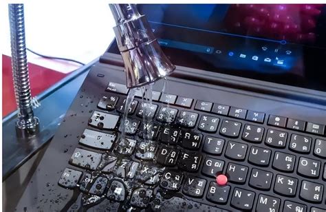 笔记本键盘小部分进水